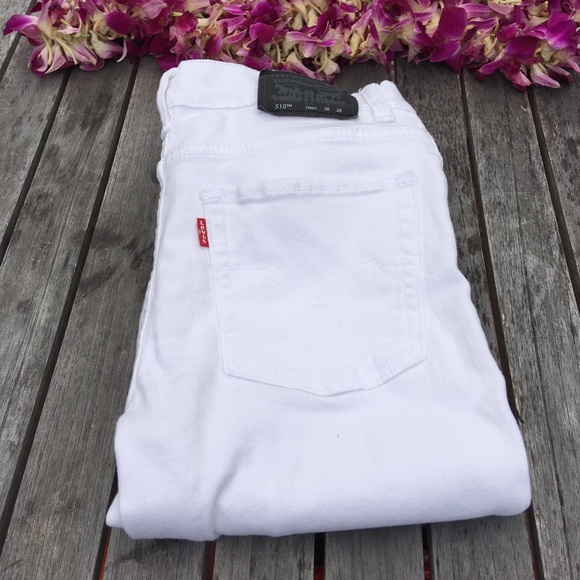 Levi's Other - Levi’s Boys 510 White Denim